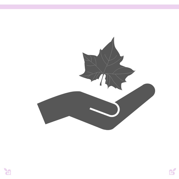 Maple Leaf Silhouette - Vector, Image
