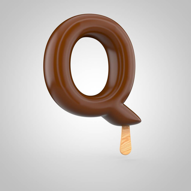 Морозиво літери Q верхній регістр
  - Фото, зображення