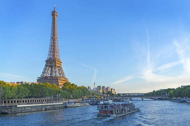 Eiffel Tower Paris France. - Fotoğraf, Görsel