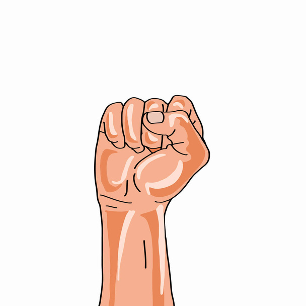 Punching ilustração mão
 - Foto, Imagem