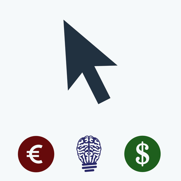 cursors icon, vector - Vector, Image