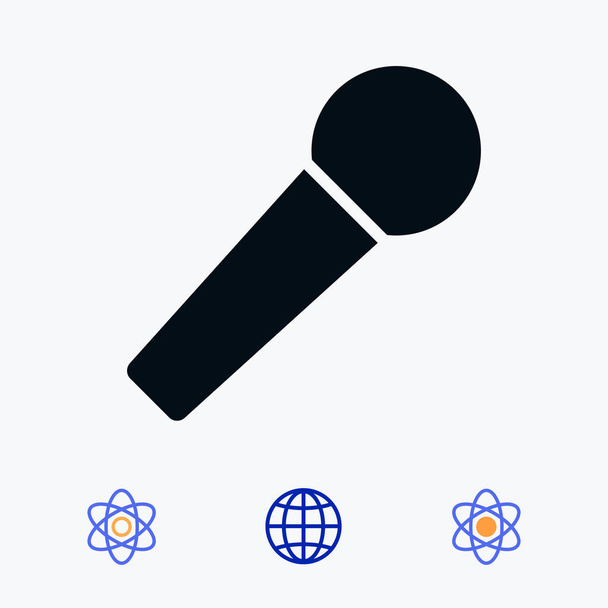 microphone icon, vector - Vector, Image