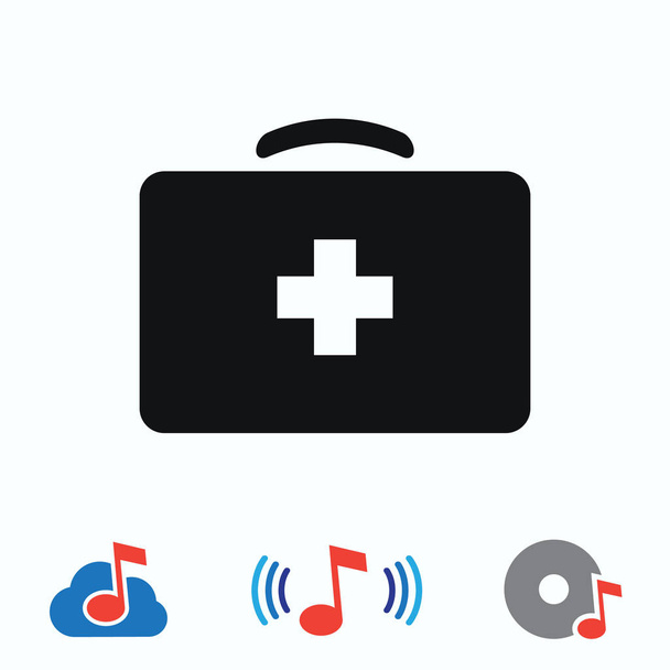 Lékařská taška ikona - Vektor, obrázek