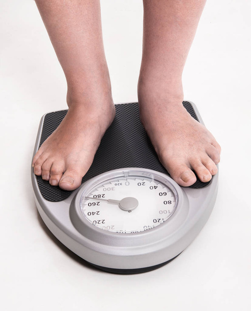 Feet on Weight Scale - Photo, Image