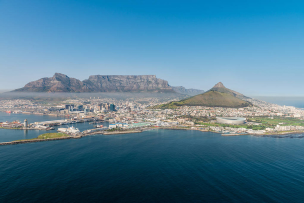 Cape Town (vue aérienne depuis un hélicoptère
) - Photo, image