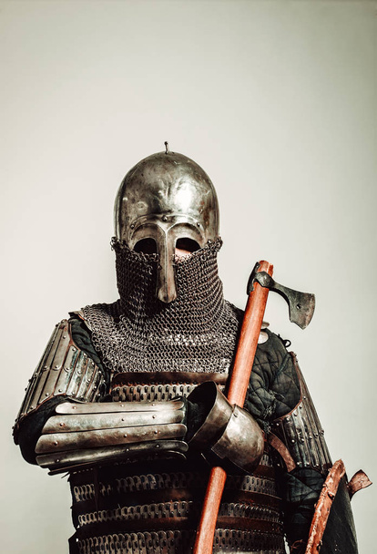 Medieval warrior of Kievan Rus' - Фото, изображение