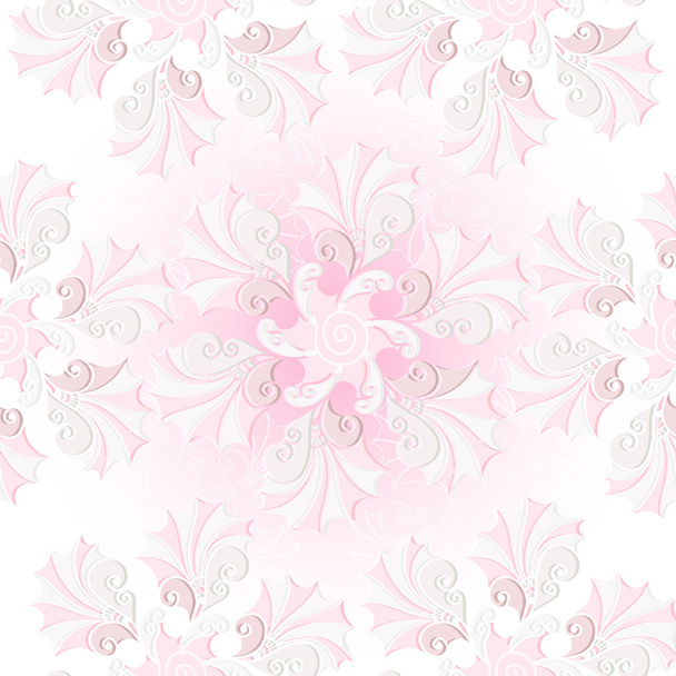 Centle pink seamless pattern - Vector, Image