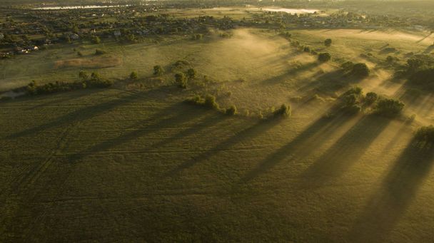 Bela paisagem com um drone
 - Foto, Imagem