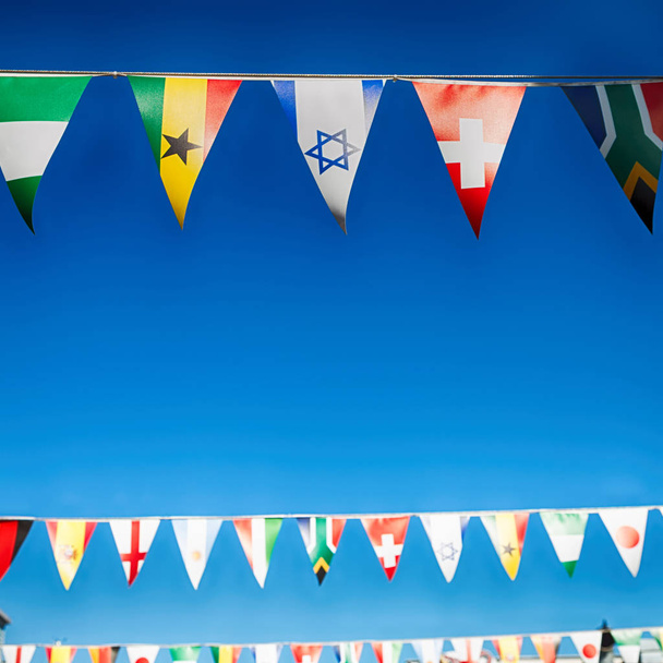  en Afrique du Sud drapeaux décoratifs
 - Photo, image