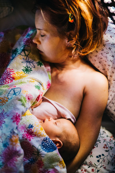 mother with her newborn baby - Photo, Image