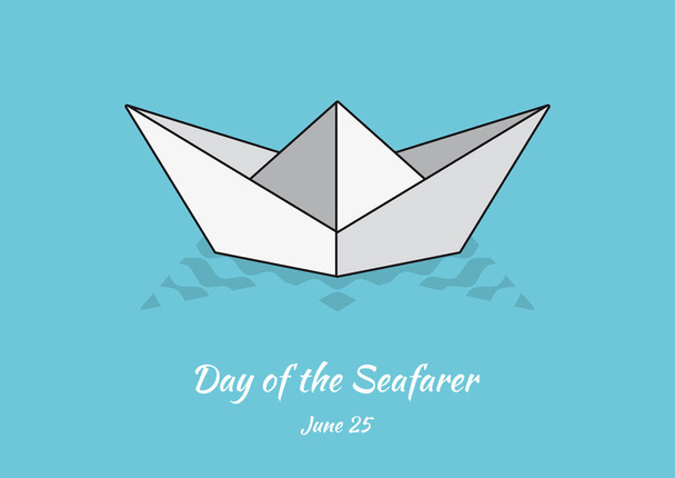 Day of the Seafarer vector - Vector, Image