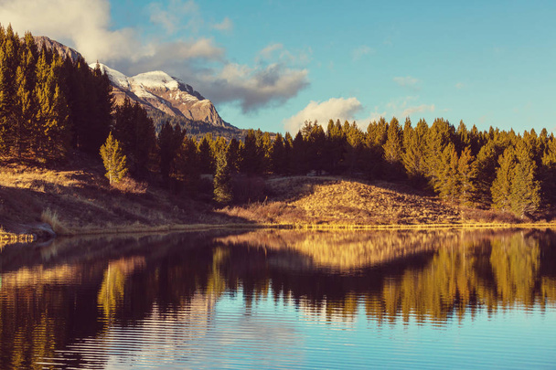 コロラド州ロッキー山脈の山の風景 - 写真・画像