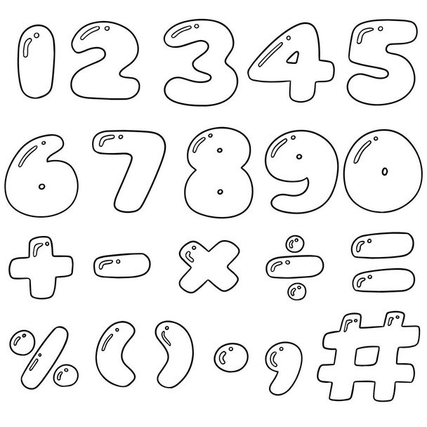 векторний набір чисел
 - Вектор, зображення