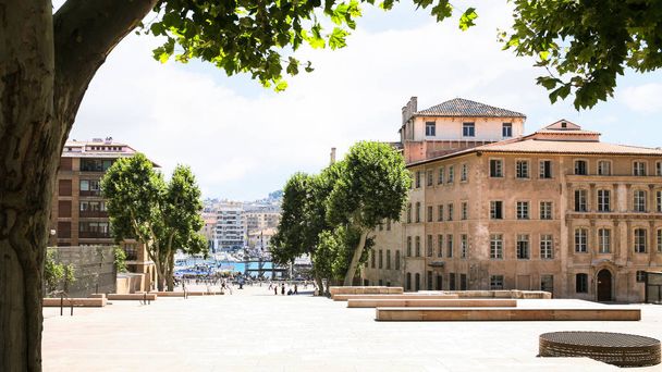 Rue de la Mairie in Marseilles city - Foto, afbeelding