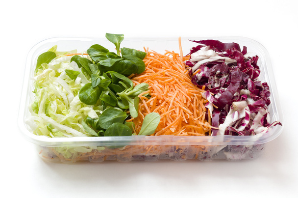 Salads food packed - Фото, изображение