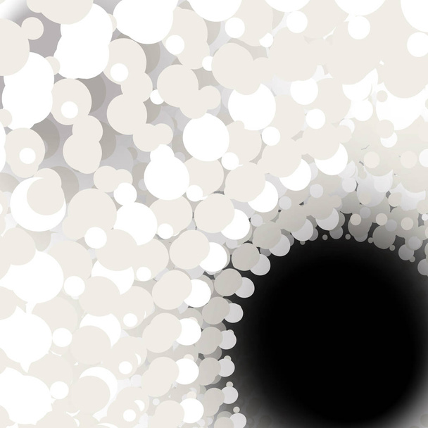 Whirlpool, fekete lyuk, torzítás forgó radiális sorokat. Absztrakt spirál, örvény alakú, elem - Vektor, kép