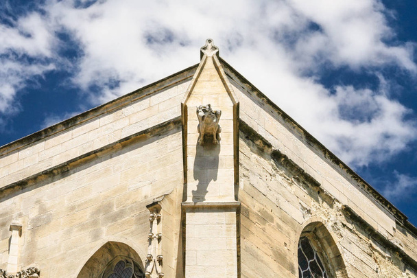 wall decoration of cathedral in Avignon - Photo, Image