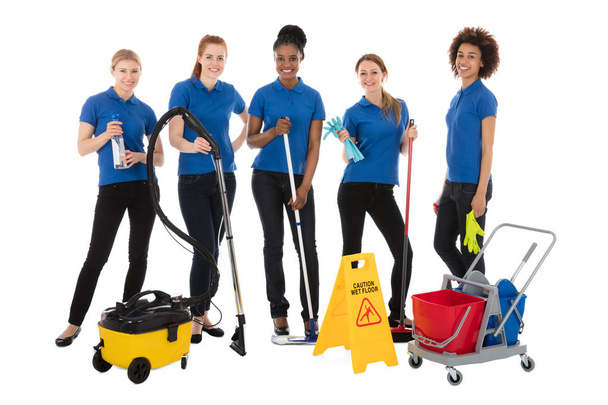 Group Of Female Janitors - Photo, image