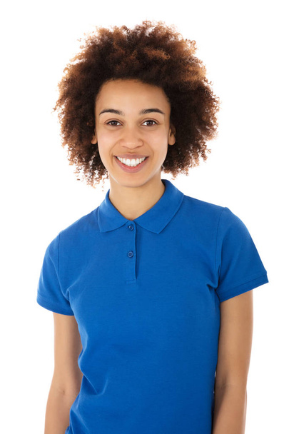 Smiling Young Female Janitor - Valokuva, kuva