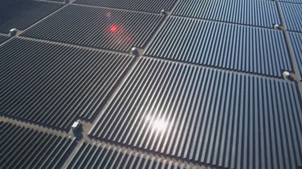 Solar Panels harvesting energy - Footage, Video