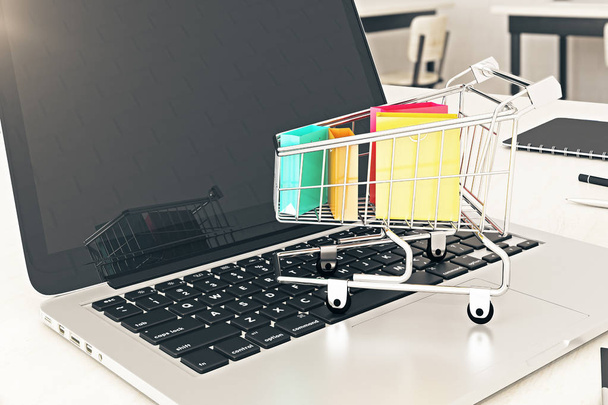 Online shopping concept - Fotó, kép