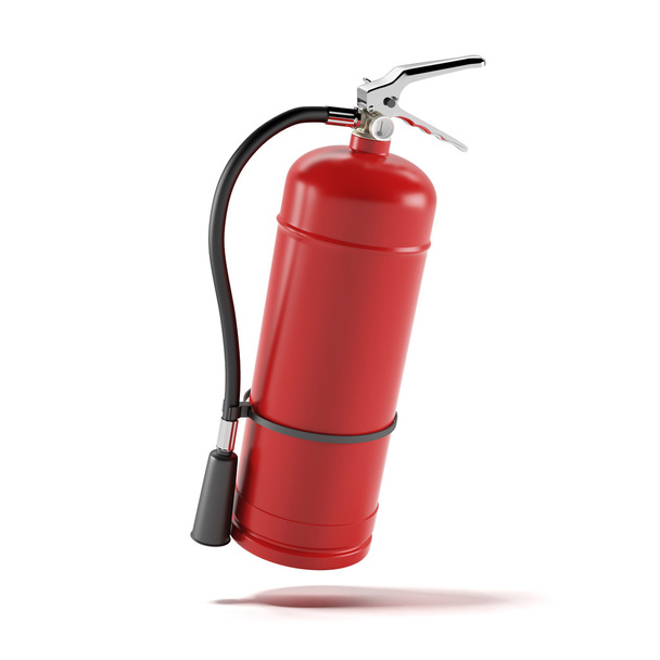Red fire extinguisher - Фото, зображення