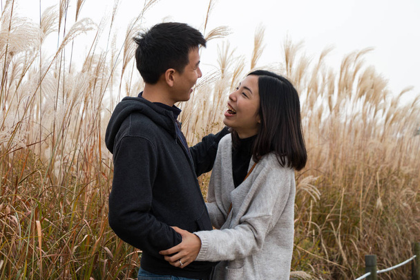 feliz asiático casal
 - Foto, Imagem
