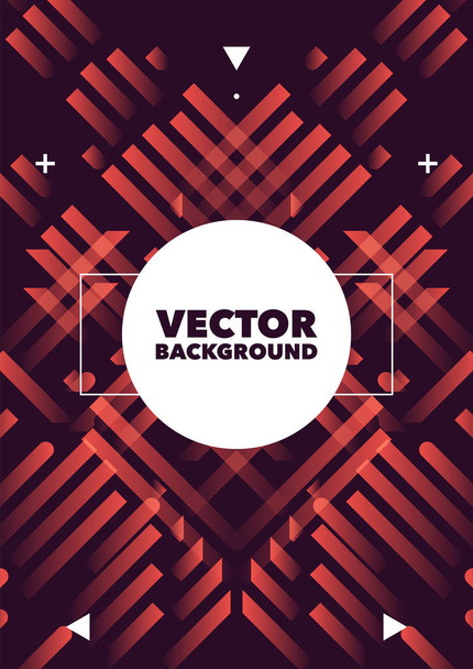 plantilla de banner abstracto - Vector, imagen