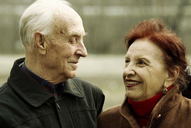 Senior-Liebesgeschichte - Foto, Bild