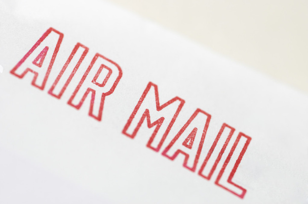 Air mail sign - Foto, imagen
