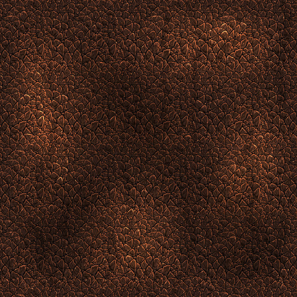 Varrat nélküli mintát barna bőr - Vektor, kép