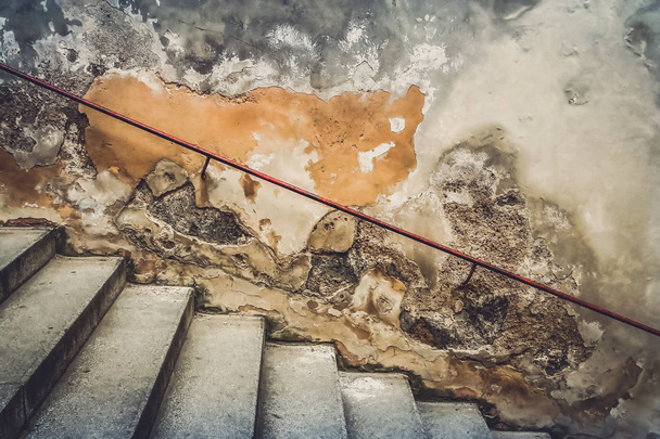 eski merdiven arka plan - Fotoğraf, Görsel