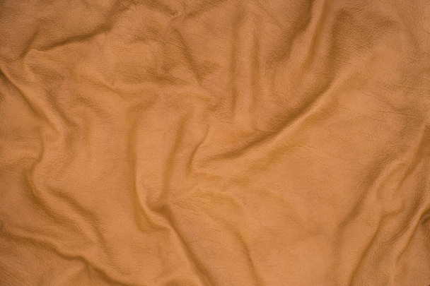 Natural brown leather texture.  - Foto, Bild