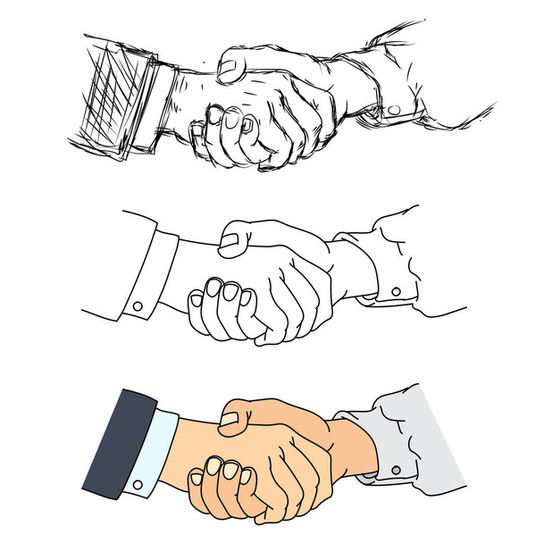 Handshake - Vector Illustration - Vector, Image