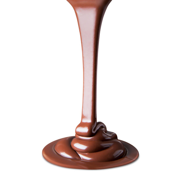 fondant chocolat sur fond blanc
 - Photo, image