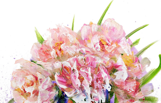Bouquet of pink flowers - Foto, Imagen