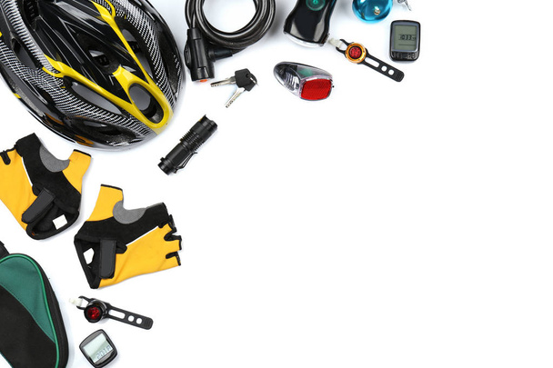 Set of bicycle accessories  - Foto, immagini