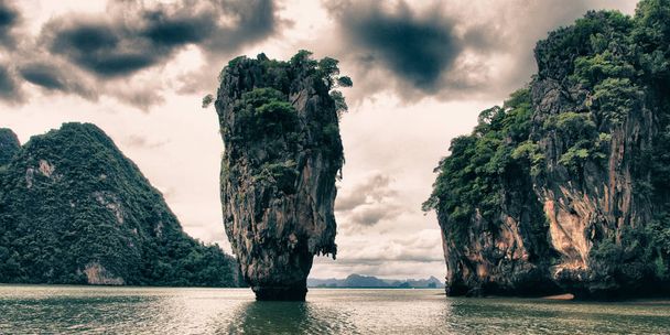 prachtige natuur en vegetatie van Thaise eiland - Foto, afbeelding