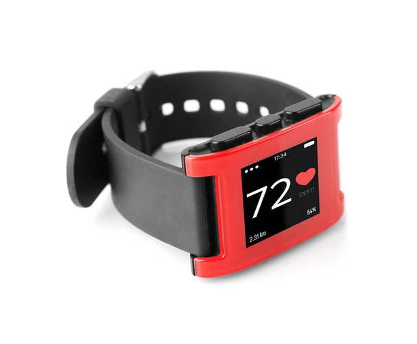 Heart rate monitor watch - Фото, изображение