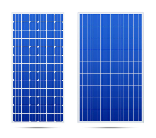 Solar vector panels - Vector, Image