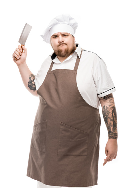 chef with kitchen utensil - Foto, afbeelding