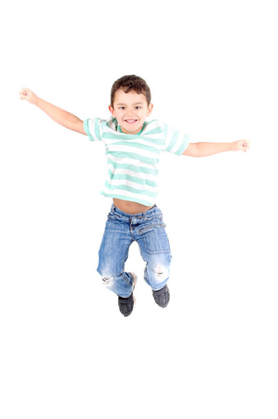Little boy having fun  - Фото, изображение