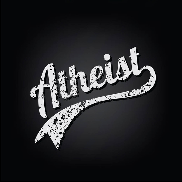 атеїст підкреслене слово
 - Вектор, зображення