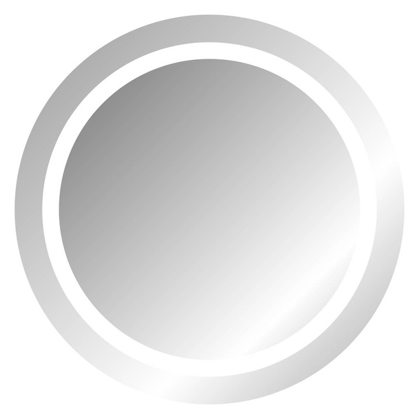 Blank metal badge - Вектор,изображение