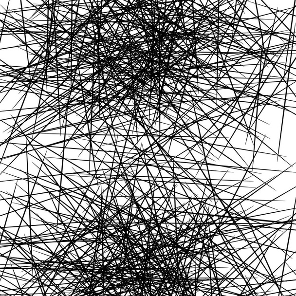 Véletlenszerű egymást metsző vonalak geometriai mintás - Vektor, kép