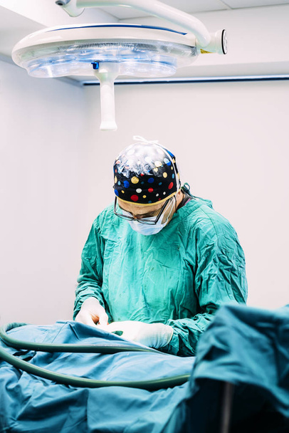 Surgeon Operating in the Hospital. - Foto, Imagem
