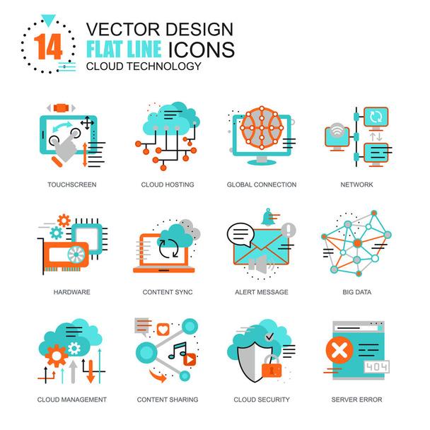 Conjunto de iconos de diseño web
 - Vector, imagen
