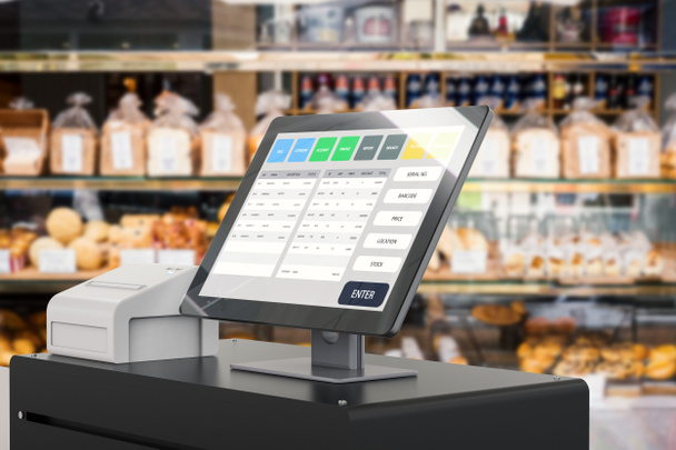 point of sale system for store management - Фото, зображення
