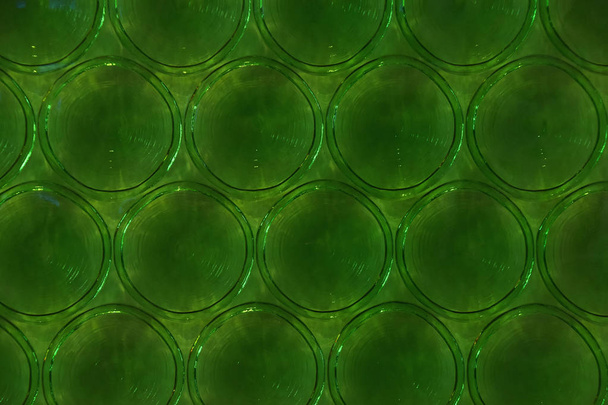 Flasche grün Glasmalerei Hintergrundmuster - Foto, Bild