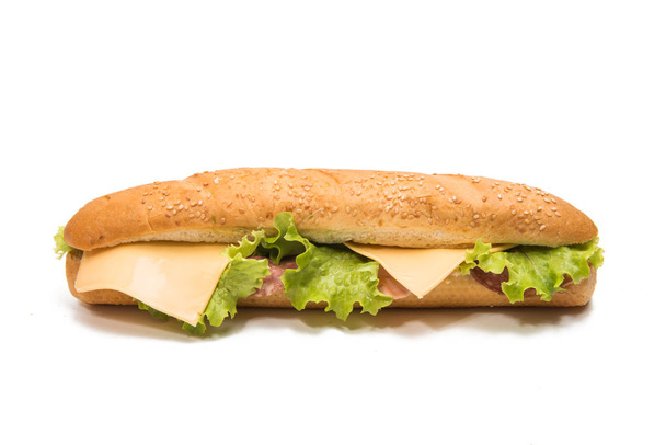 Сендвіч багет ізольовані
 - Фото, зображення